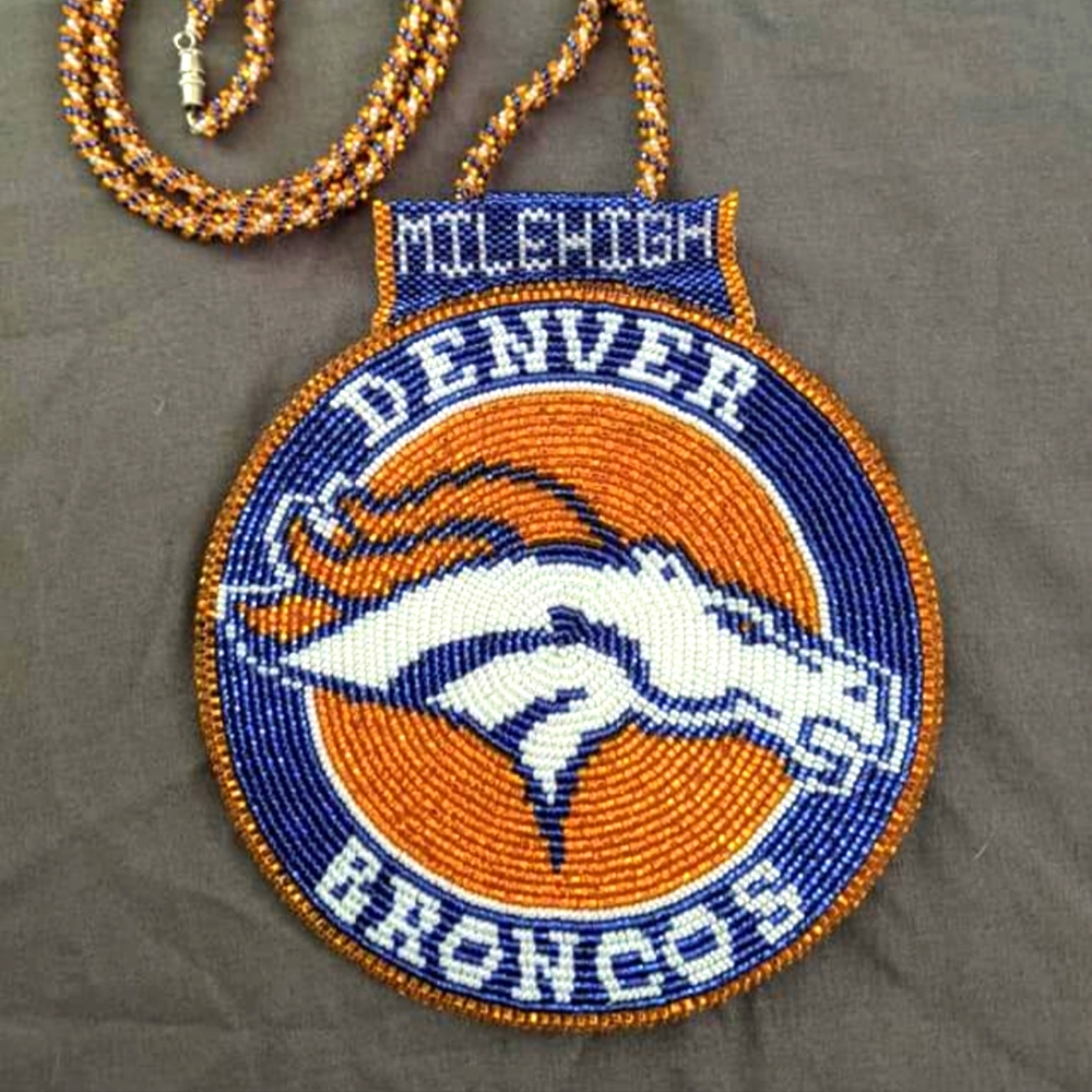 Denver Broncos medallion